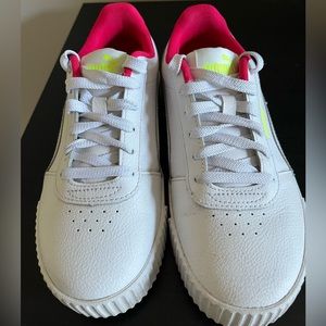 Super cute, “kids” Puma Soft Foam sneakers.